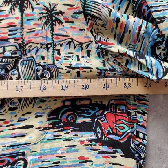 ART OF EDDY REYN SPOONER | MEDIUM MEN'S VTG SHORT SLEEVE HAWAIIAN SHIRT - Picture 5 of 15